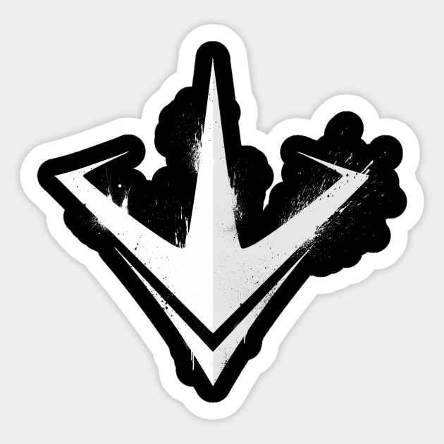 Paragon [Texturized] Sticker by José Ruiz